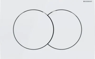 GEBERIT Basic tipka Delta 01 alpsko bijela